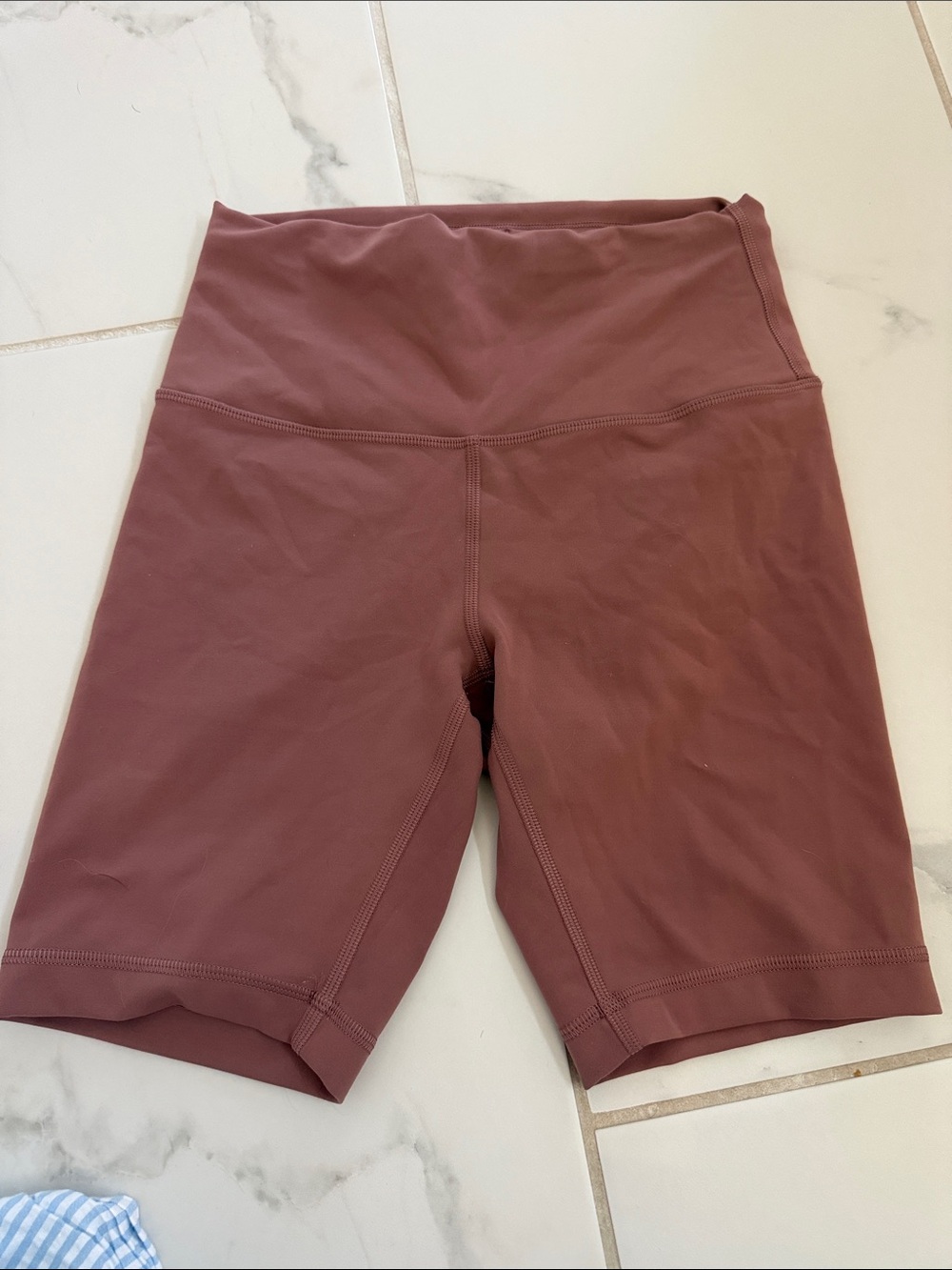 lululemon athletica High-Rise Bike Shorts in Mauve